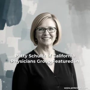 Artistic representation for Patty Schultz of California Physicians Group Featured in