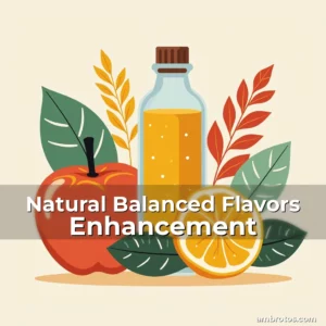 Artistic representation for Natural Balanced Flavors Enhancement