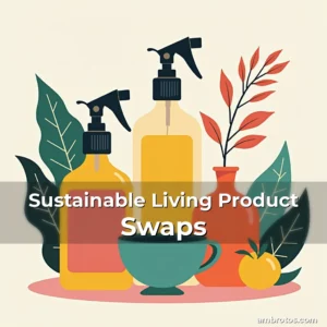 Artistic representation for Sustainable Living Product Swaps