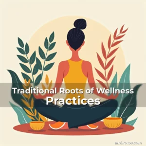 Artistic representation for Traditional Roots of Wellness Practices