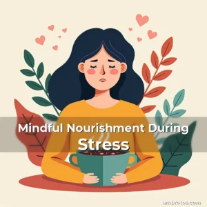 Artistic representation for Mindful Nourishment During Stress