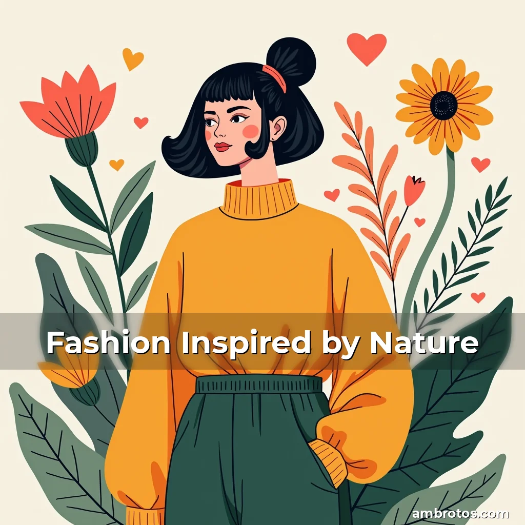 Artistic representation for Fashion Inspired by Nature