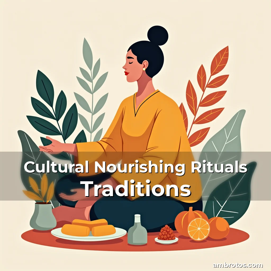 Artistic representation for Cultural Nourishing Rituals Traditions