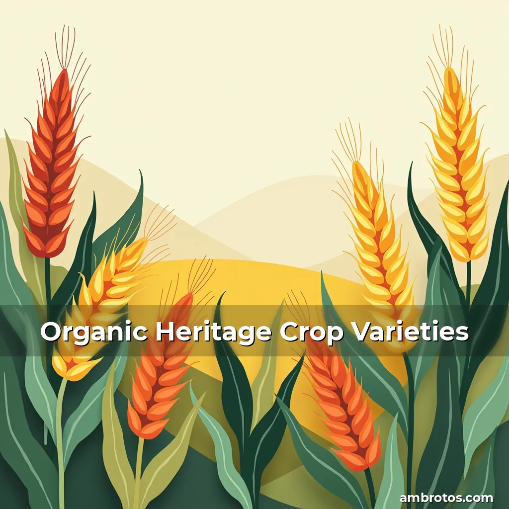 Artistic representation for Organic Heritage Crop Varieties
