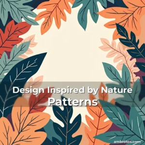 Artistic representation for Design Inspired by Nature Patterns