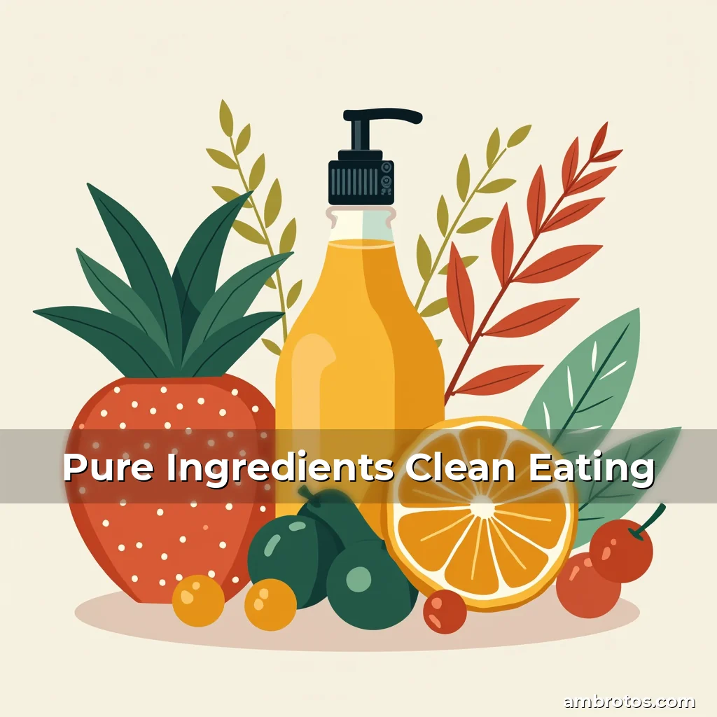 Artistic representation for Pure Ingredients Clean Eating