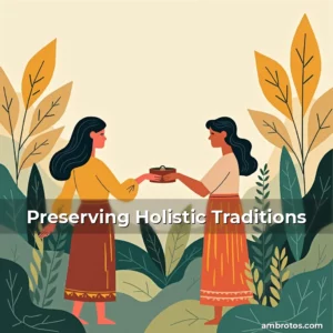 Artistic representation for Preserving Holistic Traditions