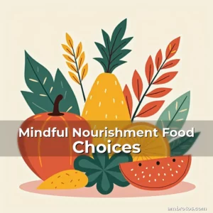 Artistic representation for Mindful Nourishment Food Choices