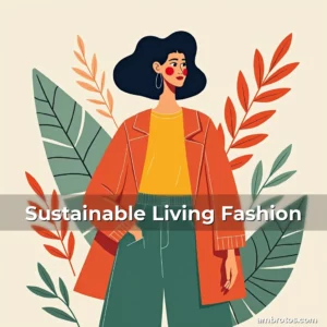 Artistic representation for Sustainable Living Fashion