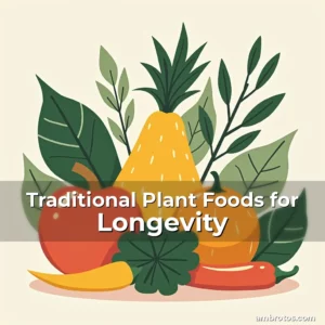 Artistic representation for Traditional Plant Foods for Longevity