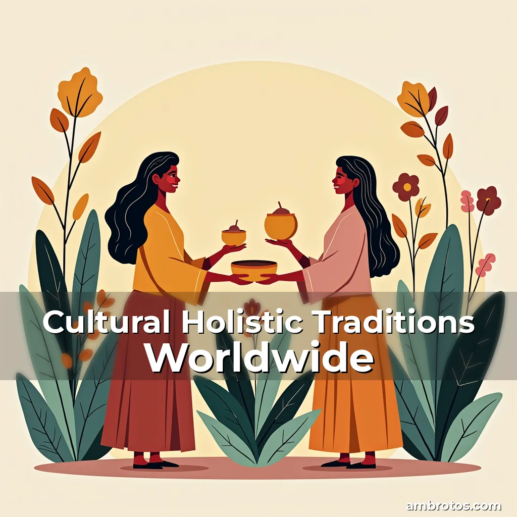 Artistic representation for Cultural Holistic Traditions Worldwide
