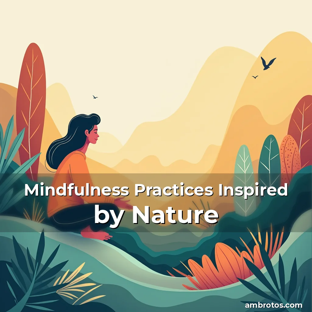 Artistic representation for Mindfulness Practices Inspired by Nature