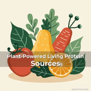 Artistic representation for Plant-Powered Living Protein Sources