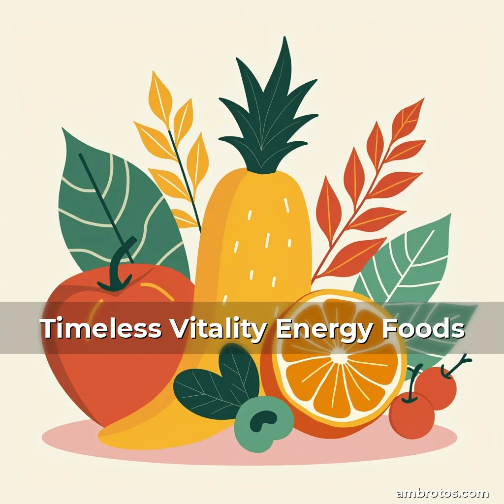 Artistic representation for Timeless Vitality Energy Foods