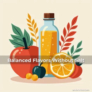 Artistic representation for Balanced Flavors Without Salt