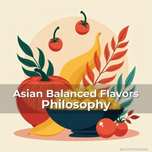 Artistic representation for Asian Balanced Flavors Philosophy