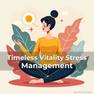 Artistic representation for Timeless Vitality Stress Management