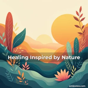 Artistic representation for Healing Inspired by Nature