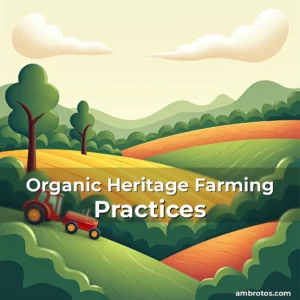Artistic representation for Organic Heritage Farming Practices
