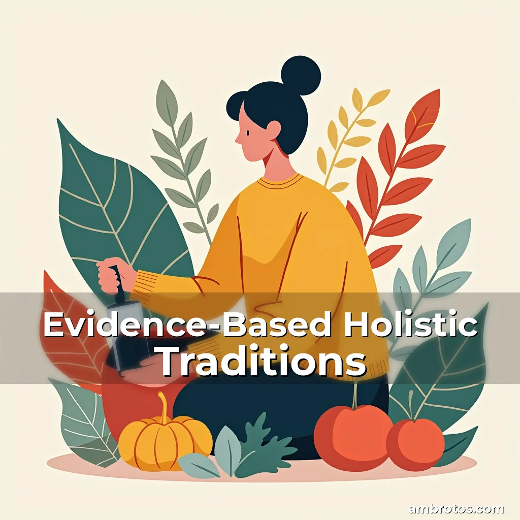 Artistic representation for Evidence-Based Holistic Traditions