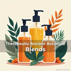 Artistic representation for Therapeutic Ancient Botanical Blends