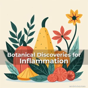 Artistic representation for Botanical Discoveries for Inflammation