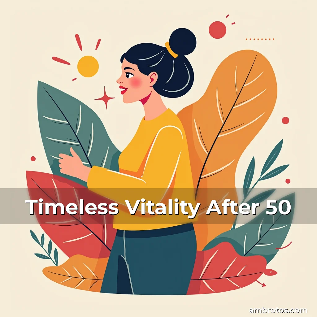 Artistic representation for Timeless Vitality After 50