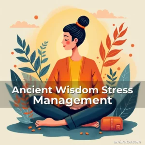 Artistic representation for Ancient Wisdom Stress Management