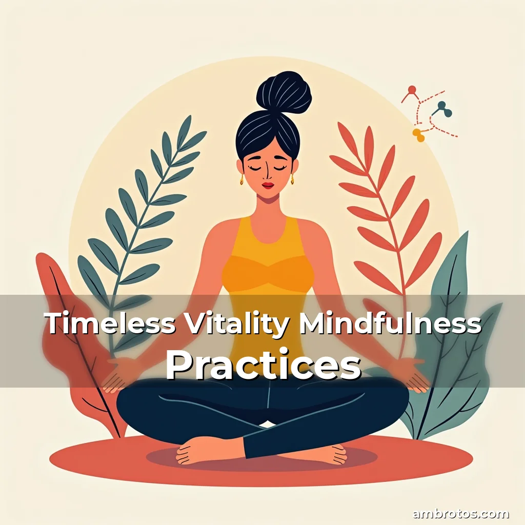 Artistic representation for Timeless Vitality Mindfulness Practices