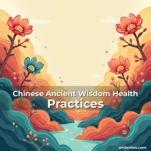 Artistic representation for Chinese Ancient Wisdom Health Practices