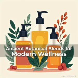 Artistic representation for Ancient Botanical Blends for Modern Wellness