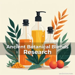 Artistic representation for Ancient Botanical Blends Research