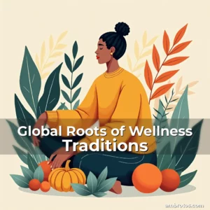 Artistic representation for Global Roots of Wellness Traditions
