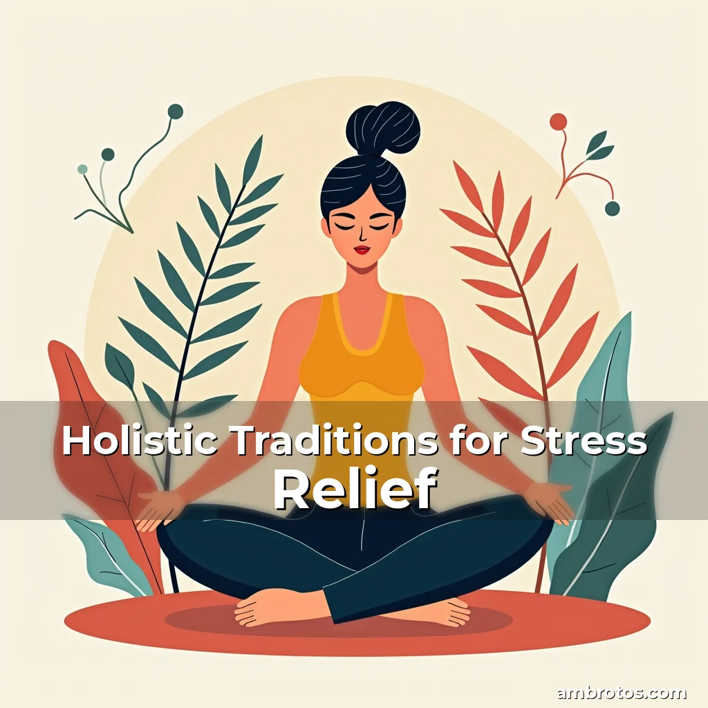 Artistic representation for Holistic Traditions for Stress Relief