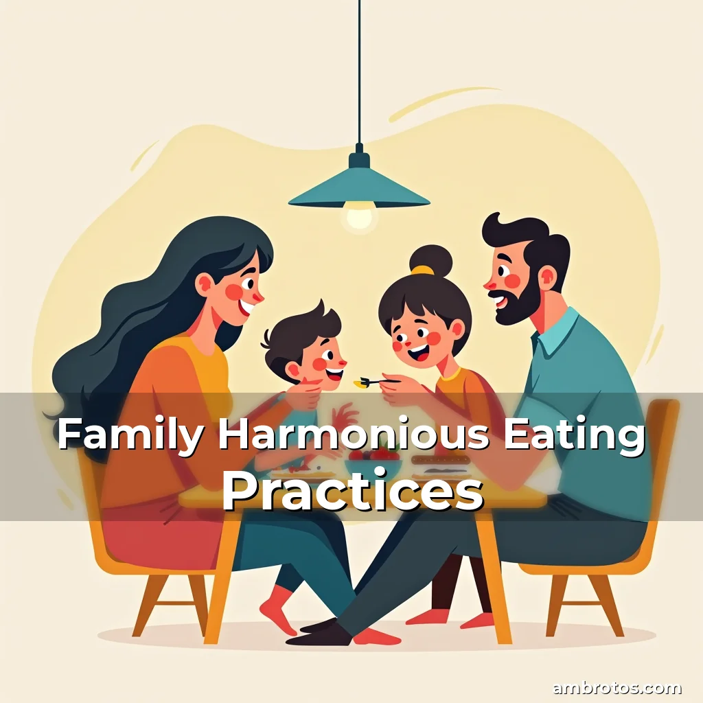 Artistic representation for Family Harmonious Eating Practices