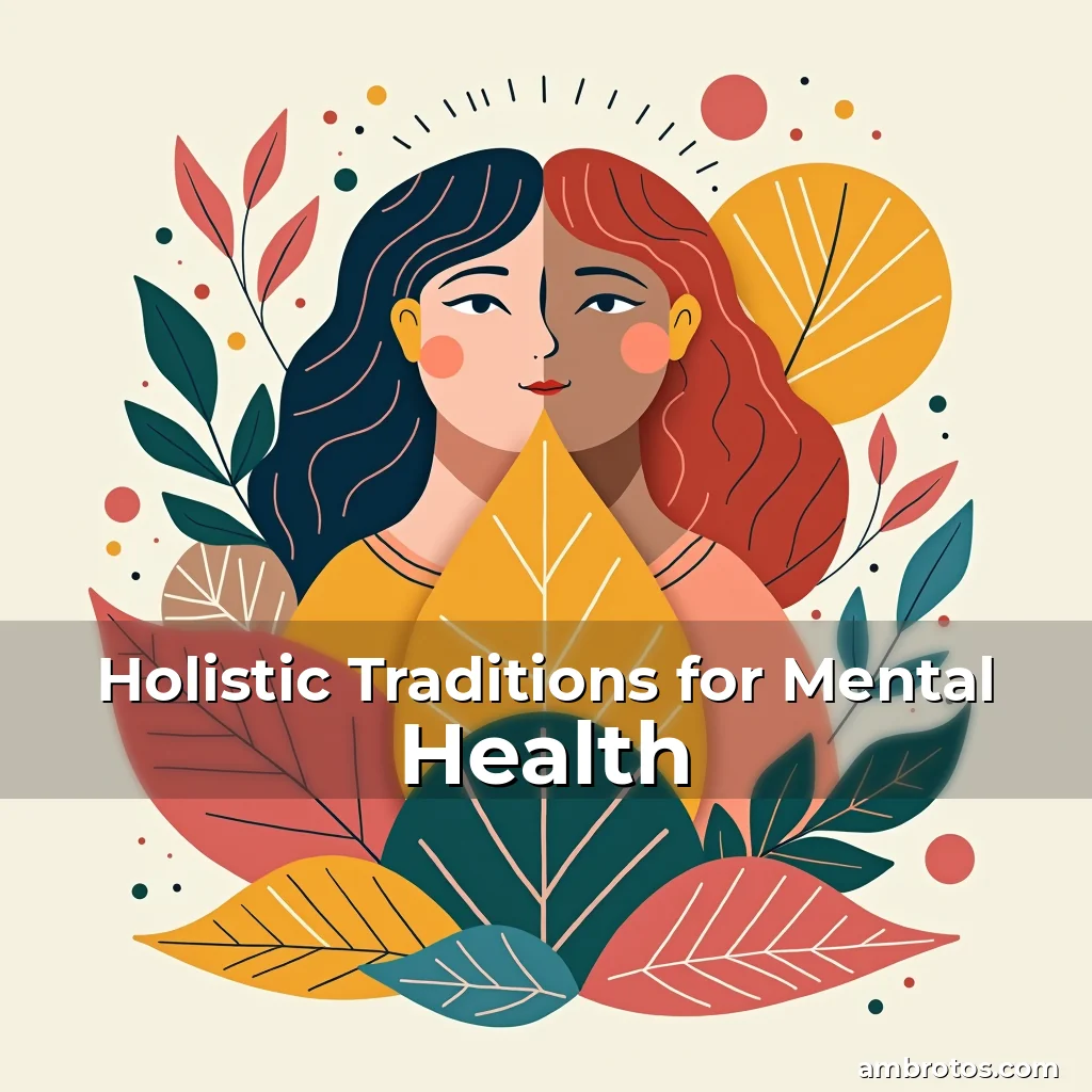 Artistic representation for Holistic Traditions for Mental Health