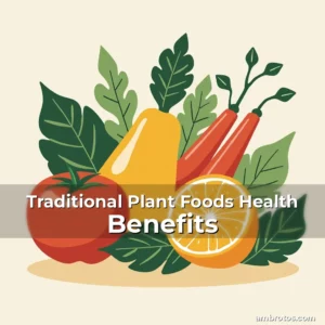 Artistic representation for Traditional Plant Foods Health Benefits