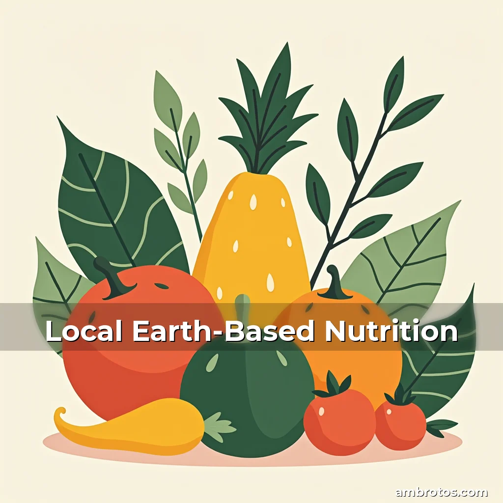 Artistic representation for Local Earth-Based Nutrition